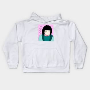 Cute Asian kid Kids Hoodie